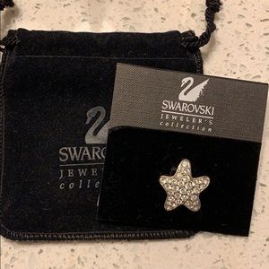 Swarovski Starfish Brooch New